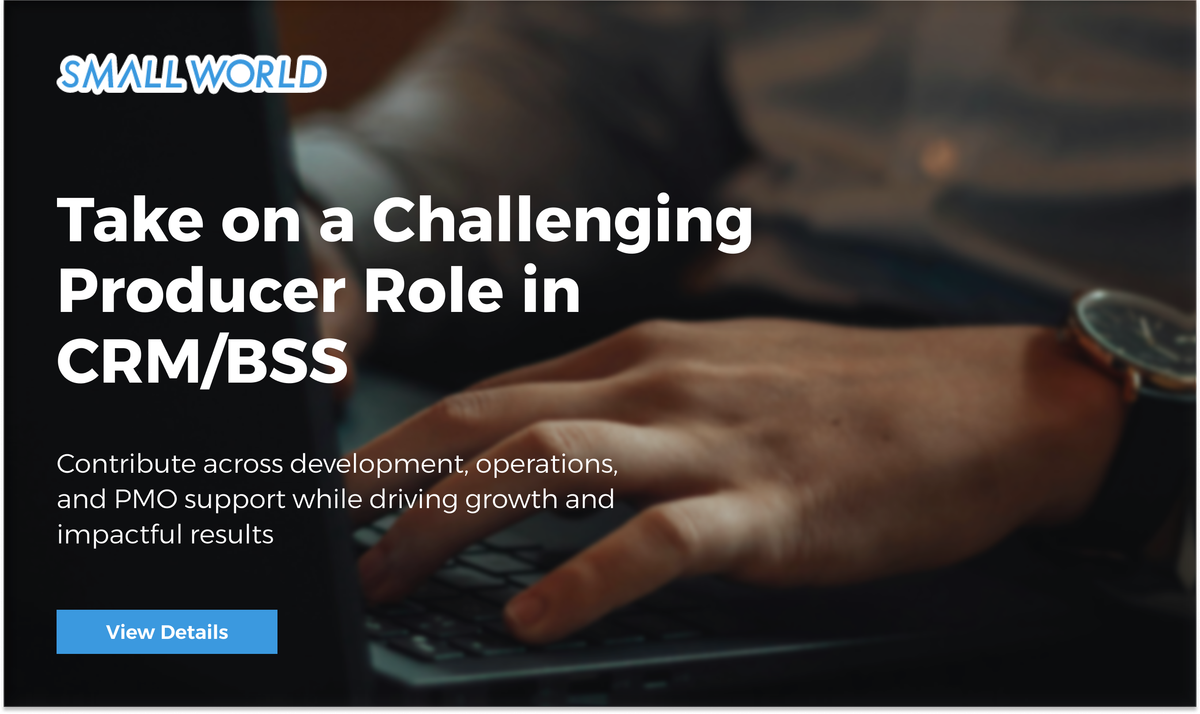 【Producer】Take on a Challenging Producer Role in CRM/BSS